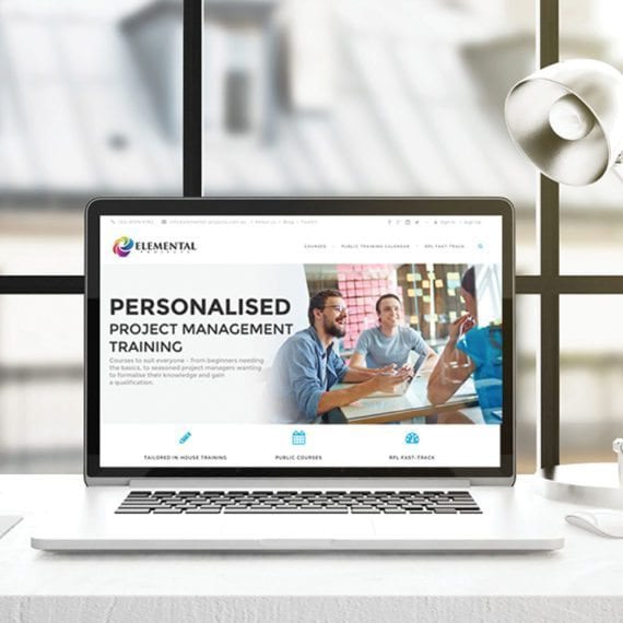 Elemental Projects Corporate Website Design