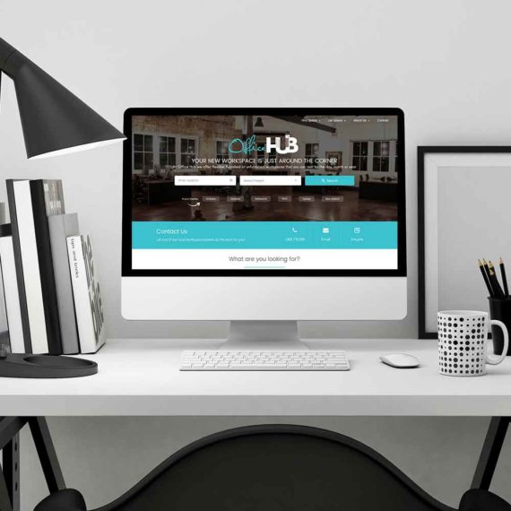 office hub corporate website design