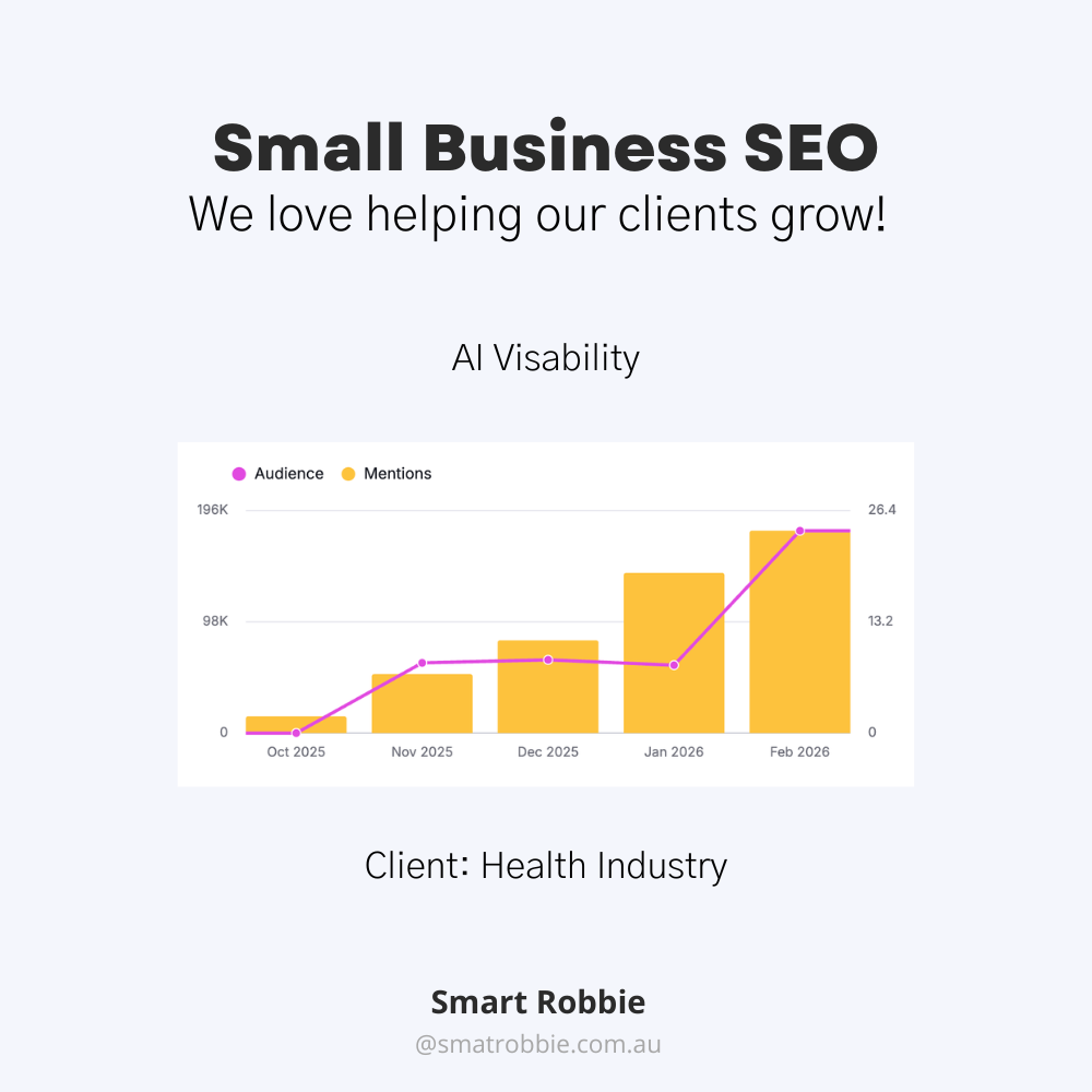 seo ai visibility health industry